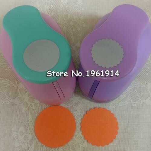 Free shipping 2"(5.0cm)2pcs/lot Cortador de E.V.A Scrapbook Handmade Cut Card Craft punch DIY Paper Punch