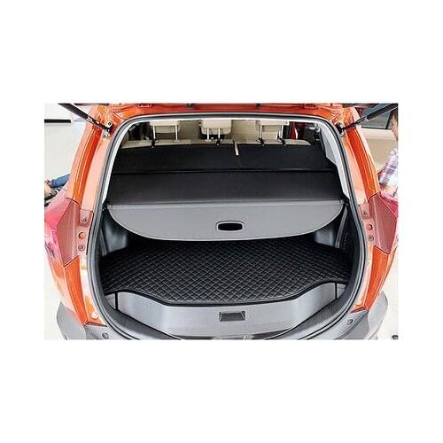 Black Retractable Rear Cargo Trunk Cover For TOYOTA RAV4 2013 - 2017