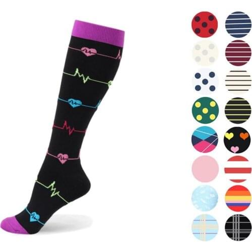 Compression Socks Fit For Golf Hiking Rugby For Varicose Veins Pregnancy Edema Medical Nursing Leg Relief Pain Knee Men Socks