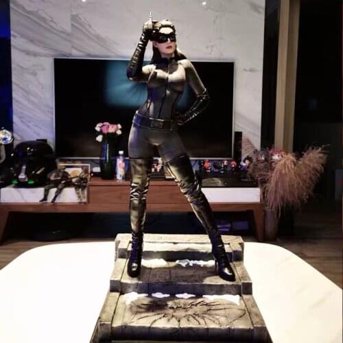 Cool ! Recast Herobox Custom Private Dark Cat GK Handmade Figure Statue Model Size:80*41.6*41CM