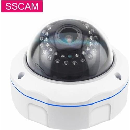 4K IP CCTV Dome Camera 8.0 Megapixel High Resolution Motion Detection XMEye 2.8-12MM Manual Varifocal Security Camera Infrared