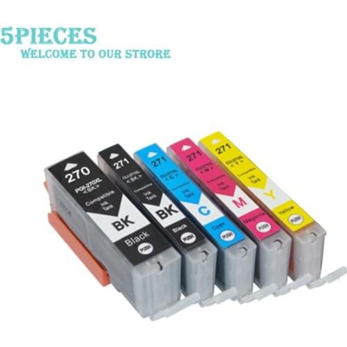 LuoCai PGI-270 CLI-271 Compatible Ink Cartridges For Canon TS6020 TS5020 MG5720 MG5721 MG5722 MG6820 MG6821 MG6822 PGI270 CLI271