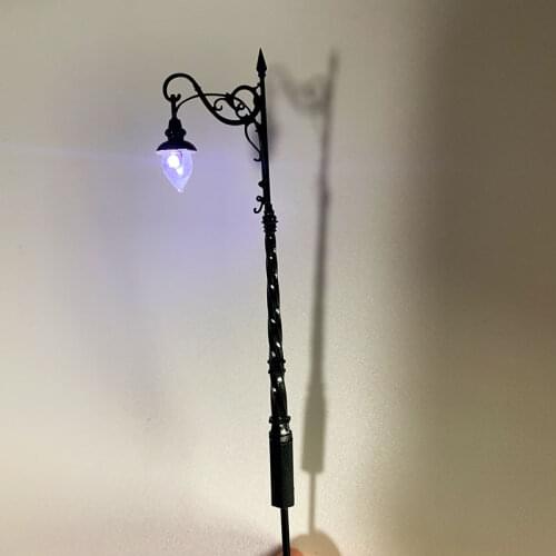 HO Scale Model trains Railway park garden Street Light 3V Lamppost Lamps/Model Park Lamps/Train Layout Model Park Scenery