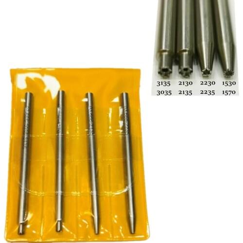 4 IN1 Set Oscillating Rotor Weight Axle Punch Set for Rolex Calibres 1530&1570 2130&2135 2230&2235 3035&3135 Repairing Tool