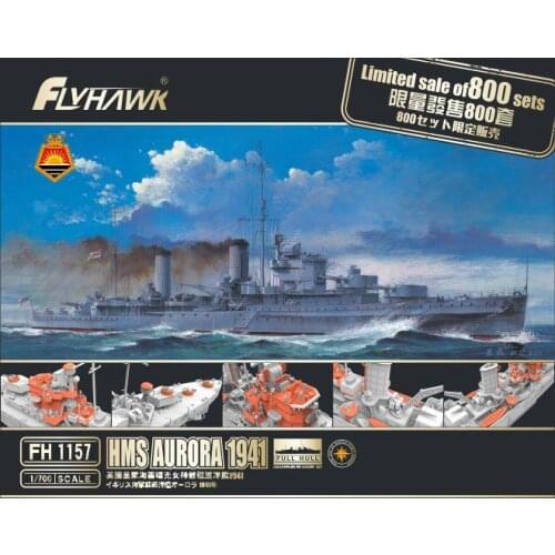 Flyhawk FH1157 1:700 HMS AURORA 1941 Model Kit