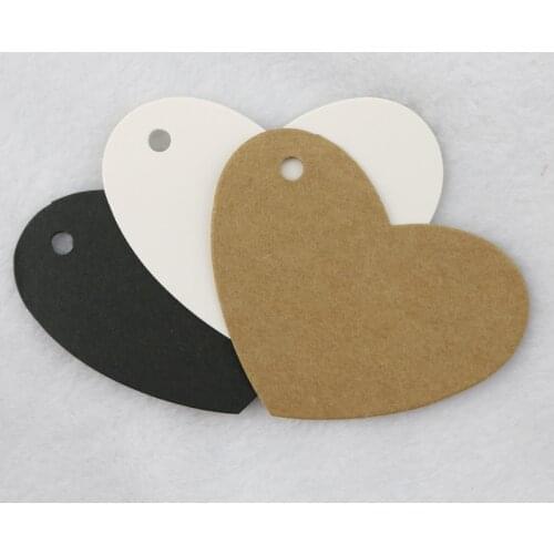 Wholesale Paper Jewelry Tags Card,200pcs/lot Heart Custom Jewelry&Clothes Label Tags Cards 6.5x5cm For Free Shipping