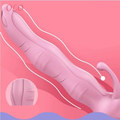 OLO 10 Frequency Oral Vibrator Vagina G Spot Clitoris Stimulator Powerful Sex Toys For Women Couples Tongue Erotic