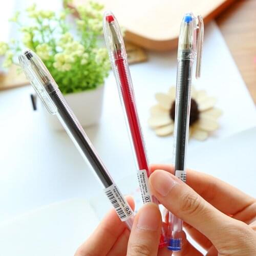 5PCS WUMEI Japan Imported PILOT Gel Pen Classic Transparent Rods Office Pen