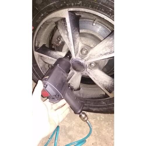 Pneumatic Wrench Industrial Grade 1280N.M 1/2 inch Air Impact Wrench Auto Repair Silencer High Torque Tire Removal