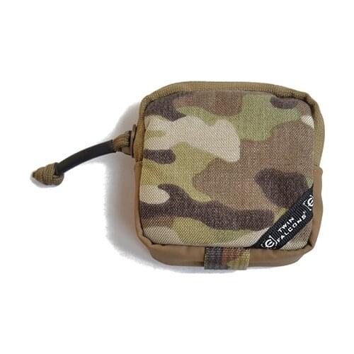 TwinFalcons Tactical Mini Accessories Pouch for earphone EDC Key Pouch Coin Purse Wallet Multicam Tool Bag TW-P041