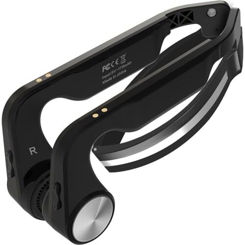 BT-GK TWS Portable Folding Bone Conduction Headphones Wireless Sport Headset Stereo Earbuds BT5.0 IP55 Waterproof and Sweatproof