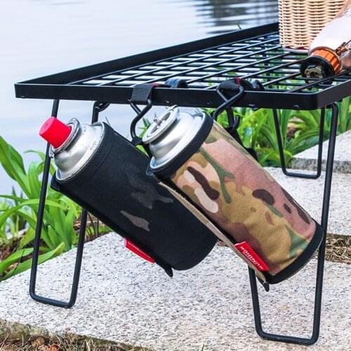 6.5x9.9cm Gas Canister Cover Protector Camping Fuel Cylinder Storage Bag Outdoor Camping Hiking Gas Cylinder Tank Accessories
