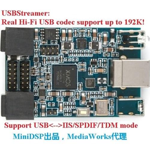 Sound Card mchstreamer Kit USB to IIS/SPDIF/TDM Two-Way