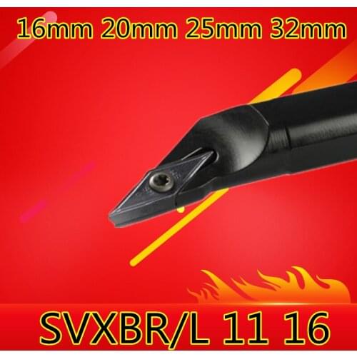 1PCS 16mm 20mm 25mm 32mm SVXBR11 SVXBR16 SVXBL11 SVXBL16 S16Q-SVXBR11 S20R-SVXBR16 the Right/Left Hand CNC Turning Lathe tools