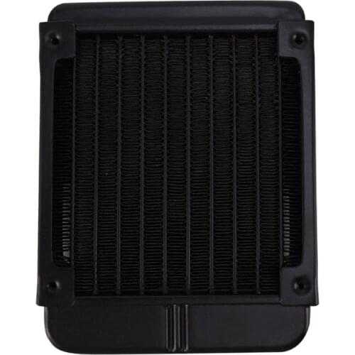 1 Pc 120Mm Aluminum Computer Radiator Water Cooler Cooling For Cpu Gpu Vga Ram Heatsink Exchanger Liquid Cooler