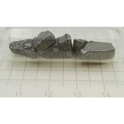10 gram 99.99% Iron Metal in glass vial element 26 sample