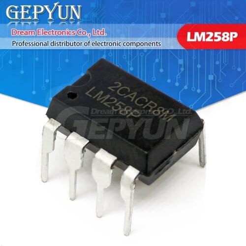 10PCS LM258P DIP8 LM258 DIP LM258N DIP-8 new and original IC