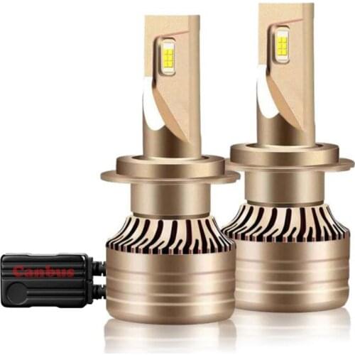 2Pcs H4 LED H7 100W 30000LM Canbus H1 H8 H9 H11 9005 HB3 9006 HB4 Car LED Light Headlight Turbo Fog Lamp 6000K 4300K12V