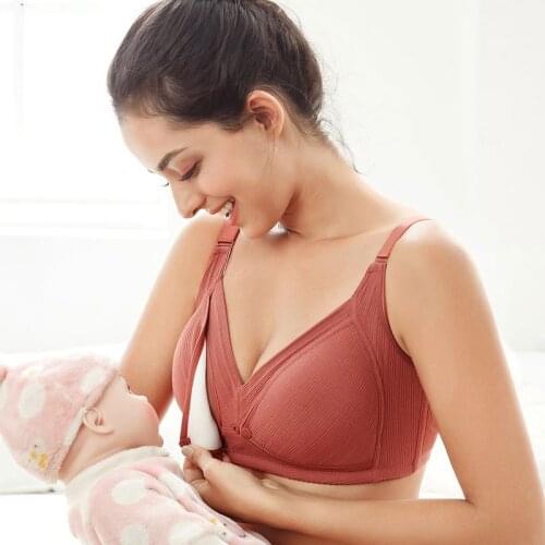 Nursing Bra Cotton Prenatal Postnatal Pregnancy Bras Wireless Women Maternity Nursing Breastfeeding soutien gorge allaitement