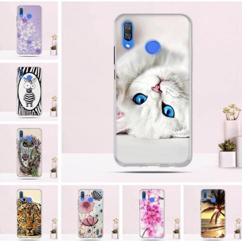 Phone Case For Huawei Nova 3 Case Soft Silicone Protective Back Cover TPU Painted Pattern Shells Fundas For Huawei Nova 3 Cover