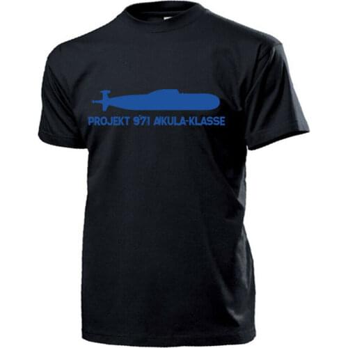 Project 971 Akula class submarine Russia Soviet Union Men T Shirt SHORT Casual Cotton O-Neck men clothing
