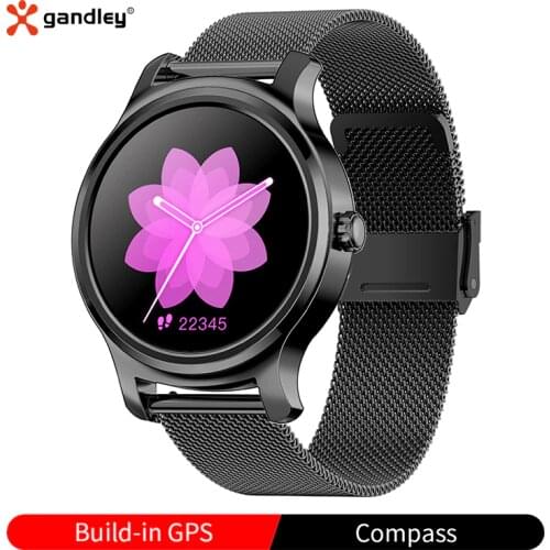 Gandley R2 Smart Watch Message Reminder Music Control Activity Heart Rate Tracker Bluetooth Call Smartwatch Android iOS