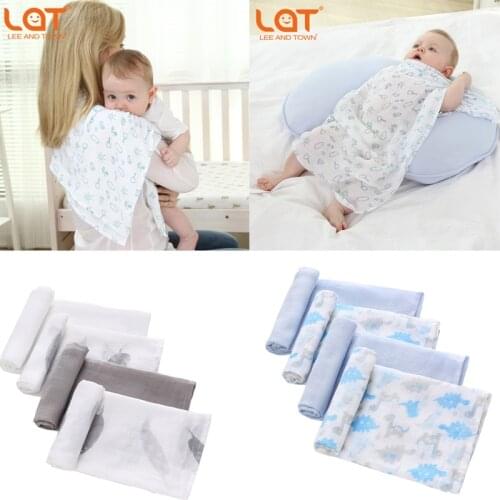 70*70cm Cotton Soft Baby Blankets Newborn Muslin Swaddle Blanket for Newborn Girl and Boy Baby Bath Towel