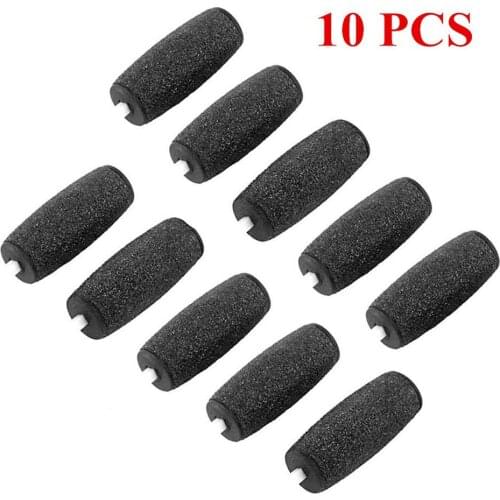 10Pcs Dull Polish Foot care tool Heads Hard Skin Remover Refills Replacement Rollers For Scholls File Feet care Tool Sharpener