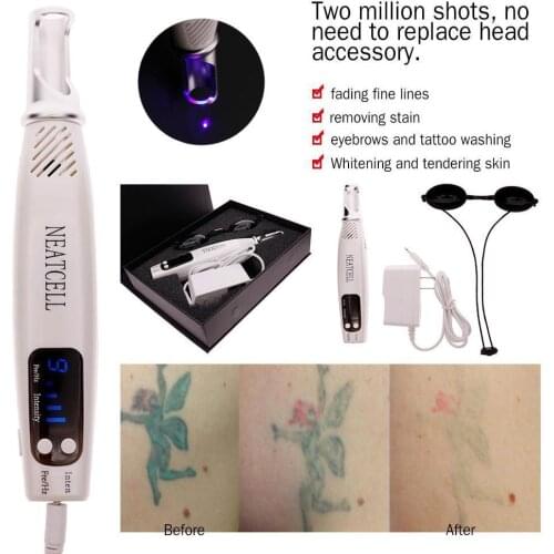 Picosecond Laser Pen Light Therapy Tattoo Scar Mole Freckle Removal Dark Spot Remover Machine Skin Care Beauty Device Neatcell