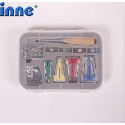 INNE YUN Machine Tools Binding Sew Multifunction Sewing Bias Tape Maker Set DIY Patchwork Quilting Tool