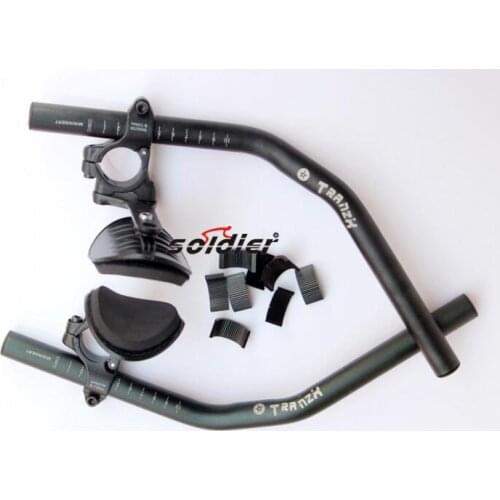 Whole Sale 25pcs/lot Road Mountain Bike MTB Relaxation Rest Handlebar Alloy Black