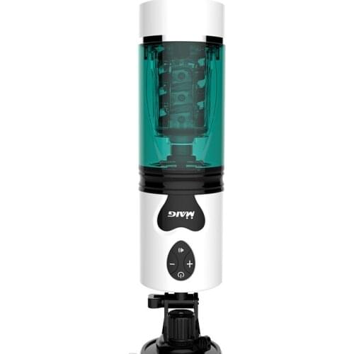 Fully Automatic Male Masturbator Telescopic Rotating Voice With Suction Cup Masturbation Cup Simulation Vagina Sex Toy For Man