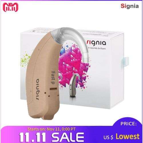 2021Hot! Digital FAST-P Signia 4,6 Channels Siemens Hearing Aid High-end Original Chip Nano Coating No Noise Old Man Deaf Aids