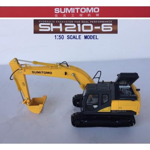 Alloy Model Gift 1:50 SUMITOMO SH210-6 Hydraulic Excavator Engineering Machinery Diecast Toy Model For Collection,Decoration