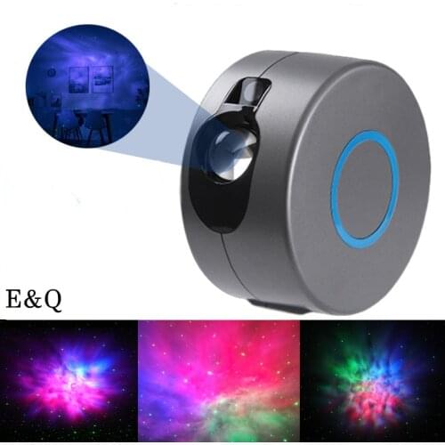 LED starry sky galaxy laser projector starry sky party stage lighting effect family romantic dance party club disco