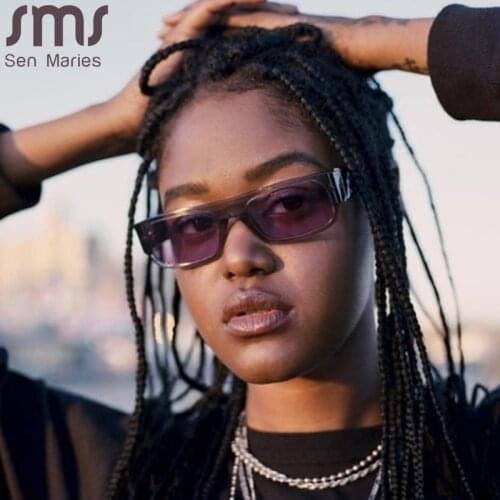 Women Rectangle Vintage Sunglasses Men Brand Designer Retro Punk Sun Glasses Female Lady Eyeglass Square Steampunk