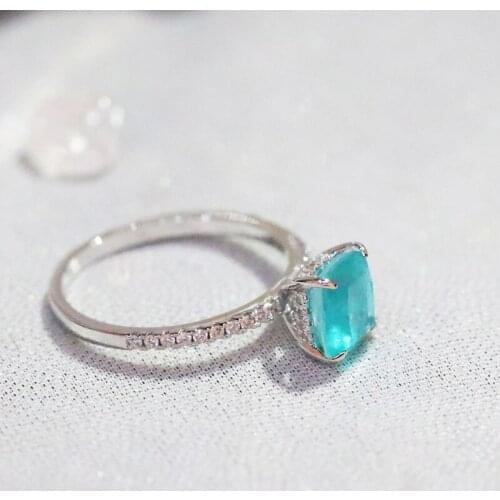 DIWENFU 925 Silver Sterling Sapphire Ring for Women Anillos De Bizuteria Silver 925 Jewelry Emerald Topaz Wedding Jewelery Anel