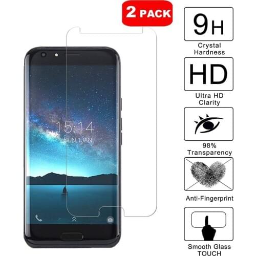 2PCS For Doogee BL5000 Tempered Glass Protective 9H 2.5D High Quality ON Doogee BL5000 Screen Protector Glass Film Cover