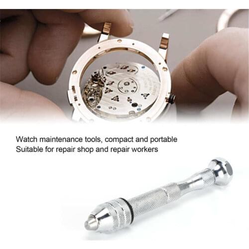 6978 Pin Vise Hand Drill Watch Repairing Processing Tool Accessory for Watchmakers Hot