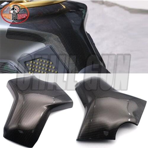 Motorcycle Accessories Carbon Fiber Tank Cover Case Fuel Pad Protectors For YAMAHA MT09 13-17 MT09 FZ09 2013-2017