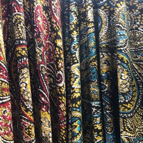 180 Cm Wide Australian Velvet Apparel Fabric Custom Knitted Mink Velvet Wool Jacquard Dress Fabrics Per Meter for Sewing