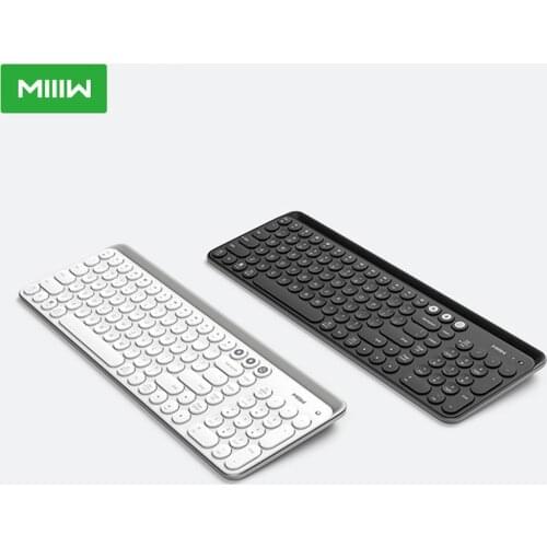 Bluetooth Dual Mode Keyboard MIIIW 104 Keys 2.4GHz Multi System Compatible Wireless light Computer Laptop Tablet Keyboard