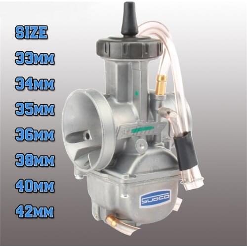 Motorcycle PWK Carburetor 33 34 35 36 38 40 42mm Racing Carb Universal 2T 4T engine Dirt Bike Motocross Scooter ATV Quad