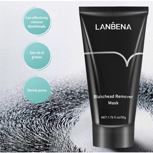 Korea Blackhead Remover Nose Black Mask Face Care Mud Acne Treatment Peel Off Mask Pore Strip Peel Mask Oil Control Skin Care