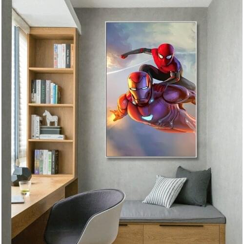 Superhero Spider Man Iron Man Marvel 5D Diamond Painting Kits Embroidery Full Mosaic DIY Craft Lovers for Kids Gift Home Decor
