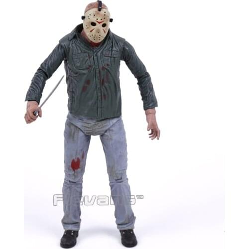 NECA Part 3 3D Jason Voorhees PVC Action Figure Collectible Model Toy