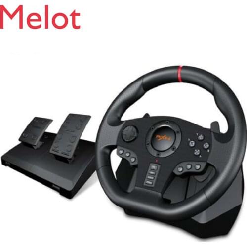 Gaming Steering Wheel Pedal PXN V900 Gamepad Racing Game Steering Wheel Pedal Vibration For PC/PS3/4/Xbox-One/Xbox /Switch 90