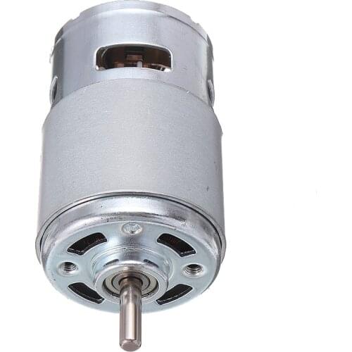 High-Power 775 DC Electric Spindle Moto Large Torque Motor Ball Bearing Tools 12V -36V Low Noise Motors & Parts