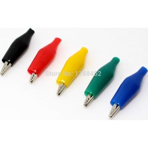 CC710 100pcs/lot The New Small Alligator Clip Crocodile Clip Test Clip 36.5mm