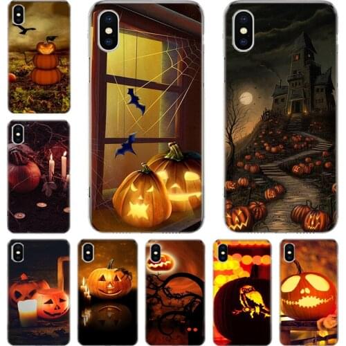 Halloween Pumpkin happy autumn Phone Case For Iphone 12 Mini 11 Pro XS Max XR X 8 7 6 6S Plus SE 2020 5 5S SE Cover Shell Coque